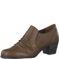 Tamaris Hochfrontpumps cognac